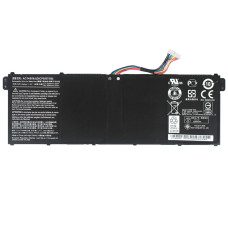 Акумуляторна батарея ACER AC14B18J 11.4V 3220mAh, сумісна з ноутбуками Aspire ES1-511, ES1-512, ES1-523, ES1-524, ES1-533, чорна