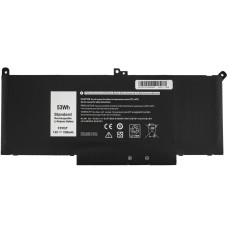 Батарея для ноутбука DELL F3YGT (Latitude: 7280, 7380, 7480, E7280, E7380, E7480) 7.6V 7200mAh Black