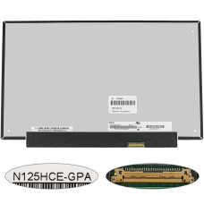 Матрица 12.5"  N125HCE-GPA (1920*1080, 30pin(eDP, IPS), LED, SLIM(без ушек и планок), глянец, разъем справа внизу, th=2.8) для ноутбука