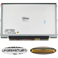 Матрица 12.5" LP125WH2-TLB1 (1366*768, 40pin, LED, SLIM ( горизонтальные ушки), матовая, разъем справа внизу) для ноутбука