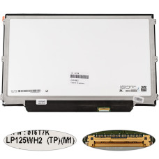 Матрица 12.5" LP125WH2-TPF1 (1366*768, 30pin(eDP), LED, SLIM (горизонтальные ушки), матовая, разъем справа внизу) для ноутбука (renew)