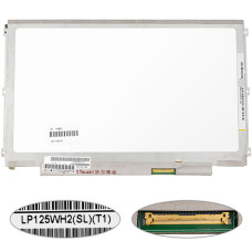 Матрица 12.5" LP125WH2-SLT1 (1366*768, 40pin(IPS), LED, SLIM(горизонтальные ушки), матовая, разъем справа внизу) для ноутбука (renew)
