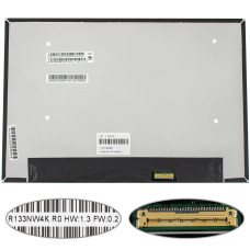 Матрица 13.3" R133NW4K R0 touch (1920*1200, 40pin(eDP, IPS) LED, SLIM(без доп панели), матовая, разъем справа внизу) для ноутбука