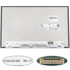 Матрица 13.3" N133HCE-G52 Rev C1 (1920*1080, 30pin(eDP), LED, SLIM(без доп. панели), матовая, разъем справа внизу) для ноутбука (renew)