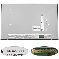 Матрица 13.3" N133JCG-GT1 (1920*1200, 30pin(eDP, IPS), LED, SLIM(без доп панели), матовая, разъем справа внизу) для ноутбука