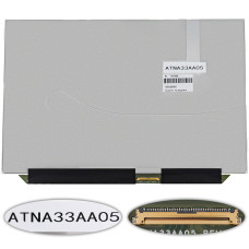 Матрица 13.3" ATNA33AA05 (2880*1800, 40pin(eDP), OLED, SLIM(без доп панели), глянец, разъем сниху по-центру) для ноутбука