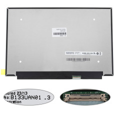 Матрица 13.3" B133UAN01.3 (1920*1200, 30pin(eDP, IPS), LED, SLIM(без планок и ушек), матовая, разъем справа внизу) для ноутбука