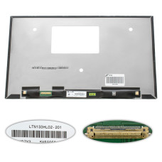 Матрица 13.3" LTN133HL02 (1920*1080, 30pin(eDP), LED, SLIM(без доп. панели), матовая, разъем слева внизу) для ноутбука