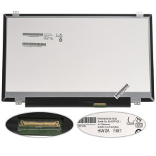 Уценка !!! матрица 14.0" B140RTN03.1 (1600*900, 40pin, LED, SLIM (вертикальные ушки), глянец, разъем справа внизу) для ноутбука
