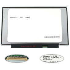 Матрица 14.0" B140HAN04.0 (1920*1080, 30pin(eDP, IPS, 250cd/m2, 45% NTSC), LED, SLIM (без планок и ушек), матовая, разъем справа внизу, дп=220 (narrow border)) для ноутбука