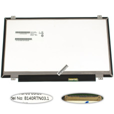 Уценка! матрица 14.0" B140RTN03.1 (1600*900, 40pin, LED, SLIM (вертикальные ушки), матовая, разъем справа внизу) для ноутбука