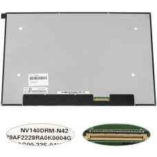 Матриця 14" NV140DRM-N42 2240×1400 IPS eDP 40pin LED Slim матова, розʼєм справа знизу