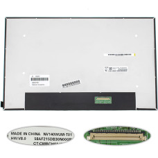Матрица 14.0" NV140WUM-T01 touch (1920*1200, 40pin(eDP, IPS), LED, SLIM (без доп панели), матовые, разъем справа внизу) для ноутбука