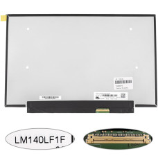 Матрица 14.0" LM140LF1F02 (1920*1080, 40pin(eDP, 144Hz, IPS, 300cd/m2), LED, SLIM (без планок и ушек), матовые, разъем справа внизу) для ноутбука