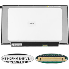 Уцінка: матриця 14" NT140FHM-N45 FHD 1920×1080 eDP 30pin LED Slim матова, роз’єм справа знизу