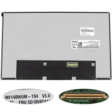 Матрица 14.0" NV140WUM-T04 touch (1920*1200, 40pin(eDP, IPS), LED, SLIM (без доп панели), матовые, разъем справа внизу) для ноутбука