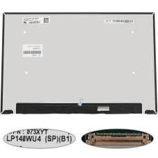 Матрица 14.0" LP140WU4-SPB1 (1920*1200, 30pin(eDP, IPS), LED, SLIM (без доп панели), матовые, разъем справа внизу) для ноутбука