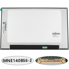 Матрица 14.0" MNE140BS6-2 (1920*1080, 30pin(eDP), LED, SLIM(без доп. панели), матовая, разъем справа внизу, th=2.8mm) для ноутбука