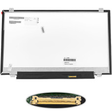 Матрица 14.0" N140FGE-EA2 (1600*900, 30pin(eDP), LED, SLIM (вертикальные ушки), глянец, разъем справа внизу, for ASUS G46, Lenovo S3) для ноутбука (renew)