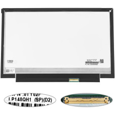 Матрица 14.0" LP140QH1-SPD2 (2560*1440, 40pin(eDP), LED, SLIM (без планок и ушек), матовая, разъем справа внизу) для ноутбука