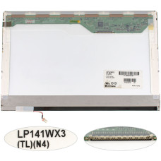 Уценка!матрица 14.1" LP141WX3-TLN4 (1280*800, 30pin, 1CCFL, NORMAL, глянцевая, разъем справа вверху) для ноутбука