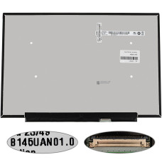 Матрица 14.5" B145UAN01.0 (1920*1200, 30pin(eDP, IPS), LED, SLIM(без планок и ушек), матовая, разъем справа внизу) для ноутбука (renew)