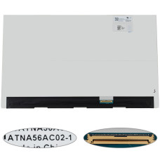 Матрица 15.6" ATNA56AC02 (2880*1620, 40pin(eDP, 120Hz, 400cd/m2), OLED, SLIM(без доп панели), глянец, разъем справа внизу) для ноутбука