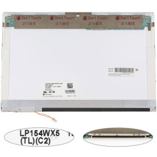 Матрица 15.4" LP154WX5-TLC2 (1280*800, 30pin, 1CCFL, NORMAL, глянец, разъем справа вверху) для ноутбука (renew)