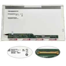 Матрица 15.6" B156XW02 V.3 (1366*768, 40pin, LED, NORMAL, глянец, разъем слева внизу) для ноутбука (renew)