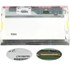 Матрица 15.6" LTN156AT05 (1366*768, 40pin, LED, NORMAL, матовая, разъем слева внизу) для ноутбука (renew)