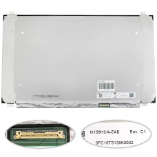 Матрица 15.6" N156HCA-EAB (1920*1080, 30pin(eDP, IPS), LED, SLIM(вертикальные ушки), матовая, разъем справа внизу, ширина 350мм (narrow border)) для ноутбука