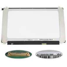 Матрица 15.6" NT156WHM-N44 (1366*768, 30pin(eDP), LED, SLIM(вертикальные ушки), матовая, разъем справа внизу), ширина 350мм (narrow border)) для ноутбука