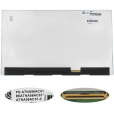 Матрица 15.6" ATNA56AC01-0 (2880*1620, 40pin(eDP, 120Hz, 400cd/m2), OLED, SLIM(без доп панели), глянец, разъем справа внизу) для ноутбука