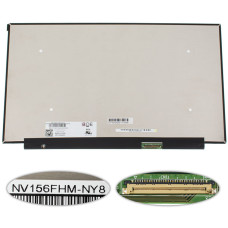 Матрица 15.6" NV156FHM-NY8 (1920*1080, 40pin(eDP, IPS, 165Hz, 300cd/m2, 100% sRGB), LED, SLIM(без планок и ушек), матовая, разъем справа внизу) для ноутбука