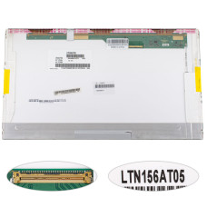 Уцінка: Матриця 15.6" LTN156AT05 1366×768, 40pin, LED, матова, роз’єм зліва знизу (renew)