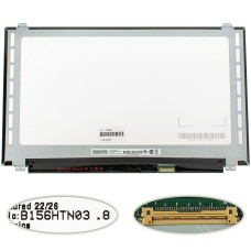 Матрица 15.6" B156HTN03.8 (1920*1080, 30pin(eDP), LED, SLIM(вертикальные ушки), матовая, разъем справа внизу) для ноутбука