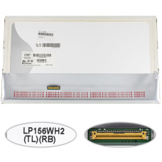 Матрица 15.6" LP156WH2-TLRB (1366*768, 40pin, LED, NORMAL, глянец, разъем слева внизу) для ноутбука (renew)