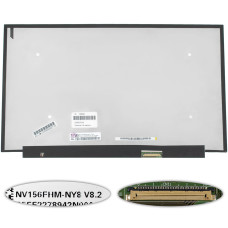 Уценка! матрица 15.6" NV156FHM-NY8 (1920*1080, 40pin(eDP, IPS, 165Hz, 300cd/m2, 100% sRGB), LED, SLIM(без планок и ушек), матовая, разъем справа внизу) для ноутбука