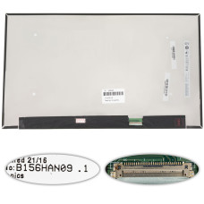 Матрица 15.6" B156HAN09.1 (1920*1080, 30pin(eDP, IPS, 400cd/m2, 16.7M, 100% sRGB), LED, SLIM(без доп. панели), матовая, разъем справа внизу) для ноутбука