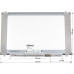 Матрица 15.6" N156HCA-EAC (1920*1080, 30pin(eDP, 300cd/m2 (!!!), IPS, цветопередача: 16.7M, 45% NTSC), LED, SLIM(вертикальные ушки), матовая, разъем справа внизу, ширина 350мм (narrow border)) для ноутбука