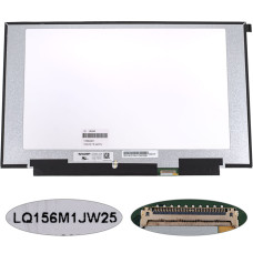 Матрица 15.6" LQ156M1JW25  (1920*1080, 40pin(eDP, IPS, 300HZ), LED, SLIM(без планок и ушек), матовая, разъем справа внизу) для ноутбука