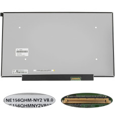 Матрица 15.6" NE156QHM-NY2 (2560*1440, 40pin(eDP, IPS, 165Hz, 300cd/m2, 16.7M, 100%), LED, SLIM(без планок и ушек), матовая, разъем справа внизу) для ноутбука
