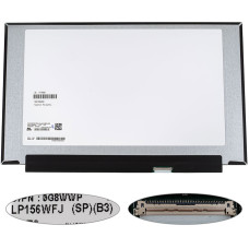 Матрица 15.6" LP156WFJ-SPB3 (1920*1080, 40pin(eDP, IPS, 120HZ, 16.7M, 45% NTSC), LED, SLIM(без планок и ушек), матовая, разъем справа внизу)