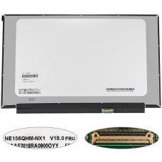 Матрица 15.6" NE156QHM-NX1 (2560*1440, 40pin(eDP, IPS, 240Hz), LED, SLIM(без планок и ушек), матовая, разъем справа внизу) для ноутбука