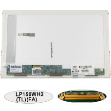 Матрица 15.6" LP156WH2-TLFA (1366*768, 40pin, LED, NORMAL, матовая, разъем слева внизу) для ноутбука (renew)