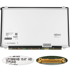Матриця LP156WHB-TPA2 15.6" 1366×768 eDP 30pin LED Slim матова, правий низ, renew