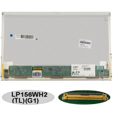 Матрица 15.6" LP156WH2-TLG1 (1366*768, 40pin, LED, NORMAL, глянец, разъем слева внизу) для ноутбука (renew)