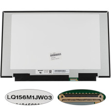 Матрица 15.6" LQ156M1JW03 (1920*1080, 40pin(eDP, IPS, 240HZ), LED, SLIM(без планок и ушек), матовая, разъем справа внизу)  ноутбука