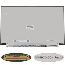 Матрица 15.6" N156HCG-GQ1 (1920*1080, 30pin(eDP, IPS, 100% sRGB, 400 cd/m?), LED, SLIM(без планок и ушек), матовая, разъем справа внизу) для ноутбука