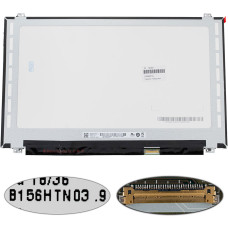 Матрица 15.6" B156HTN03.9 (1920*1080, 30pin(eDP), LED, SLIM(вертикальные ушки), матовая, разъем справа внизу) для ноутбука